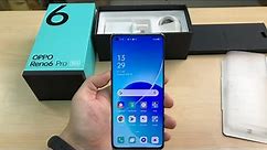 Oppo Reno 6 Pro 5G Unboxing + First Boot Up (Arctic Blue)