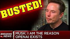 Musk 'I invented AI': BUSTED!!!
