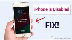 iPhone Disabled Connect to iTunes? Top 3 ways to unlock it!