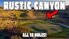ALL 18 HOLES at LA's BEST Public Golf Course | Rustic Canyon Golf Vlog