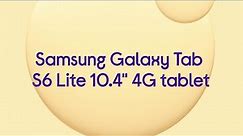 Samsung Galaxy Tab S6 Lite 10.4” 4G Tablet - 64 GB, Oxford Grey - Quick Look