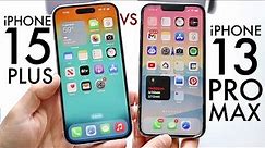 iPhone 15 Plus Vs iPhone 13 Pro Max! (Comparison) (Review)