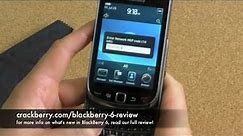 How to unlock your BlackBerry Torch 9800 with BlackBerry 6