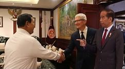 Gembira Bertemu Prabowo & Presiden Jokowi, Bos Apple Yakin Sukses Hingga Mikir Bangun Pabriknya