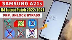 SAMSUNG A21s FRP BYPASS ANDROID 10 | NEW SECURITY 2022 UNLOCK | NEW METHOD