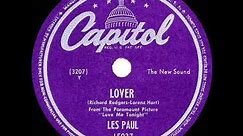 1948 HITS ARCHIVE: Lover - Les Paul