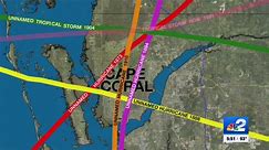 Mapping Cape Coral's hurricane history