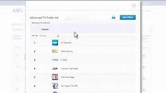 Cox Advanced TV - How To Use the Cox Channel Line Up Guide