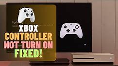 Xbox Controller Not Turning ON! -Here's The Fix!