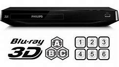 PHILIPS 2D/3D BDP2985 Wi-Fi Multi Region DVD Blu Ray Player