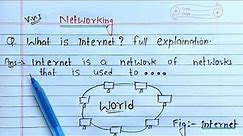what is internet? full explanation | Learn Coding