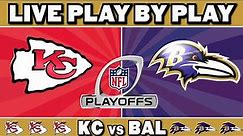Chiefs vs Ravens Live Play by Play & Reaction