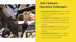 Chainsaw Operating Safety Guide: Protecting Yourself and Others