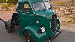 SOLD: 1939 Ford COE Truck 50 Miles Flathead V/8
