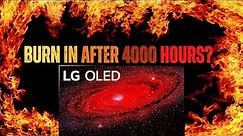 LG OLED: Burn In TEST at 4000 Hours!