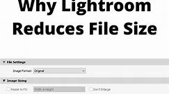 This Is Why Your Lightroom Reduces File Size | Rick McEvoy Photography