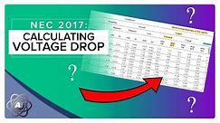 Calculating Voltage Drop