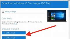 How To Download Original Windows 10 ISO File on Microsoft Official Website For Free