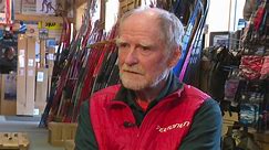 Cross-country skier and shop owner expresses his deep love for the sport