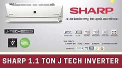 Sharp 1.1 Ton J Tech Inverter Air Conditioner review & unboxing