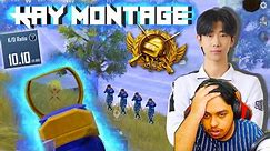 WORLD's RANK 1 CONQUEROR Competitive Korean Player KAY BEST Moments in PUBG Mobile