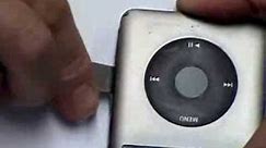 How to open an iPod classic