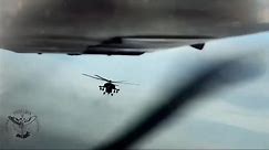 RAW VIDEO: Astonishing Footage Shows Ukrainian Drone Evading Russian Helicopter Attacks