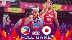 Philippines v Japan | Full Basketball Game | FIBA Women's Asia Cup 2023 - Division A