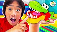 How to make your own DIY Alligator Teeth game Pretend Play