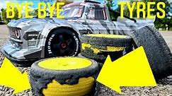 ARRMA INFRACTION V2 RC KILLS TYRES FIRST TIME OUT BURNOUTS, HOONING, DRIFTING & SPEED RUNS