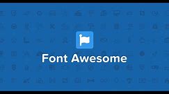 HOW TO DOWNLOAD AND INSTALL FONT AWESOME FONTS ON WINDOWS
