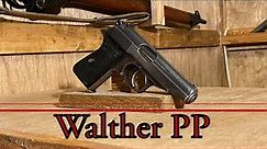 WWII Walther PP “Polizei Pistole” (.32 ACP) History & Shooting Demo
