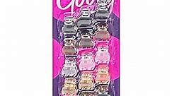 Goody Classics Mini Claw Clips - Assorted Colors - Great for Easily Pulling Up Your Hair - Pain-Free Hair Accessories for Women, Men, Boys and Girls, 15 Count (Pack of 1)