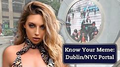 The Dublin to New York City Portal Sculpture Ignites Memes and Tomfoolery, Quickly Gets Shut Down