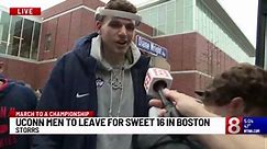 UConn men’s basketball team heading to Boston for Sweet 16