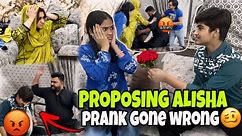 ABUBAKAR PROPOSING PRANK ON ALISHA // GONE EXTREMELY WRONG cousinology