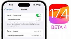 iOS 17.4 Beta 4 Released - What's New?