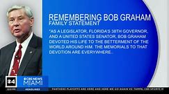 Former Florida Governor, U.S. Senator Bob Graham remembered as selfless public servant