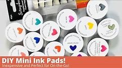 DIY Mini Ink Pads | Make Your Own Custom Color Ink Pads!