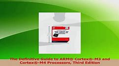 PDF Download  The Definitive Guide to ARM CortexM3 and CortexM4 Processors Third Edition PDF Full Eb