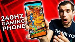 240Hz Gaming Smartphone - Is it worth it ? Sharp Aquos Zero 2 Review!
