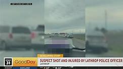 Officer shoots suspect on I-5 in Lathrop after attempted carjacking during police chase