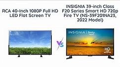 RCA 40-Inch vs Insignia 39-inch: Which TV is better?