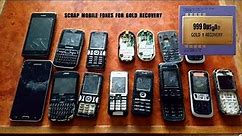 Scrap mobile phones for gold recovery and a small conversation :)