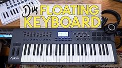 DIY Floating Keyboard - Music Studio Desk Hacks