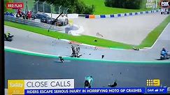 MotoGP Austrian Grand Prix Valentino Rossi in 'horrific' crash