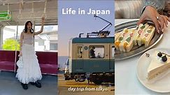 Life in Japan | dreamy day trip from Tokyo, japan food trip, Kamakura vlog!