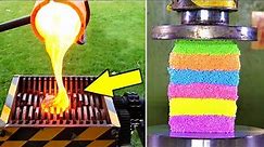 Hydraulic Press AND Shredding Machine : EXPERIMENT | Amazing Experiments On YouTube