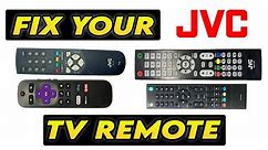 How To Fix Your JVC TV Remote Control That is Not Working