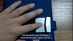 Fingerprint Lock Journal Writing Notebook. Leather Fingerprint Lock Diary A5 Security Business Conference Notebook with 6 Ring Binder Refillable Diary Notepads, Vintage Business Planner Personal Organizer, Agenda for Men /Women. (Green)